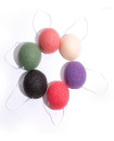 Half Ball Konjac Sponge face Body White Lavender Cherry Blossom Aloe Vera Set of Four for Baby Mothers